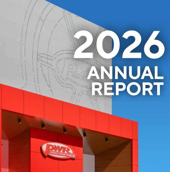 2026 PWR Advanced Cooling Technology Annual Report